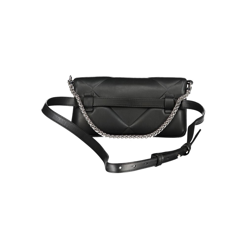 Calvin Klein Schwarze Baumwollhandtasche