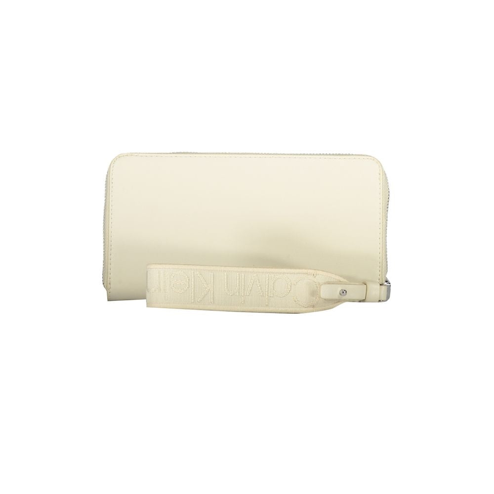 Calvin Klein Beige Polyethylen Brieftasche