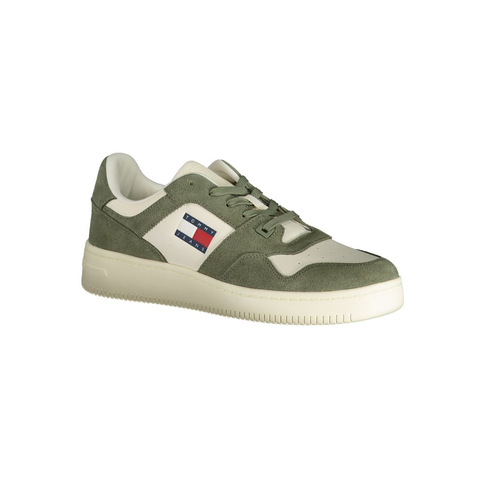 Tommy Hilfiger Grüner Polyester Sneaker