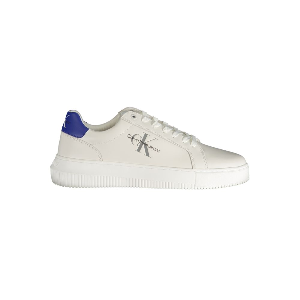 Calvin Klein Sneaker aus weißem Polyester