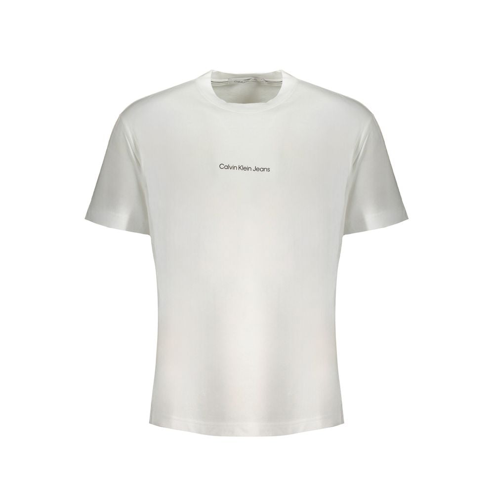 Calvin Klein T-Shirt aus weißer Baumwolle