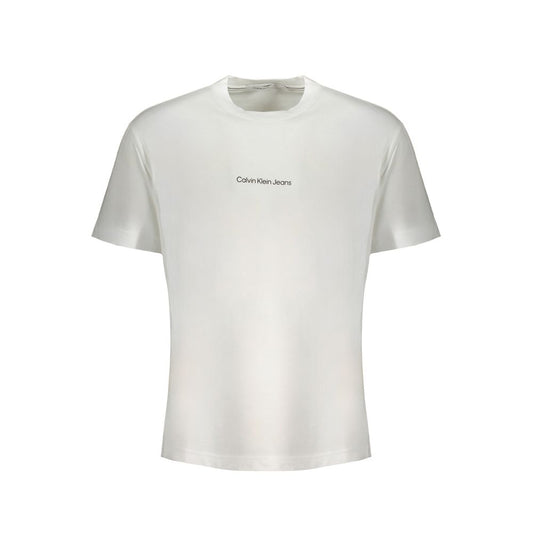 Calvin Klein T-Shirt aus weißer Baumwolle