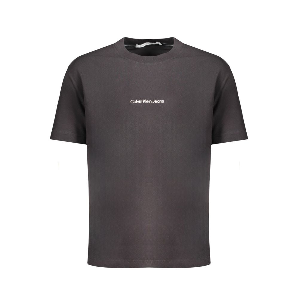 Calvin Klein Schwarzes T-Shirt aus Baumwolle