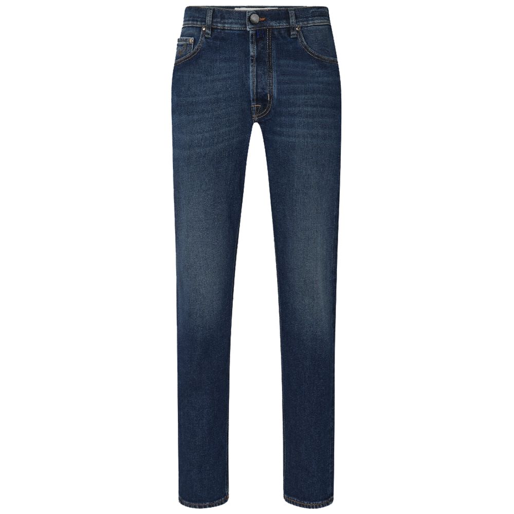 Jacob Cohen Blaue Baumwolljeans & Hose