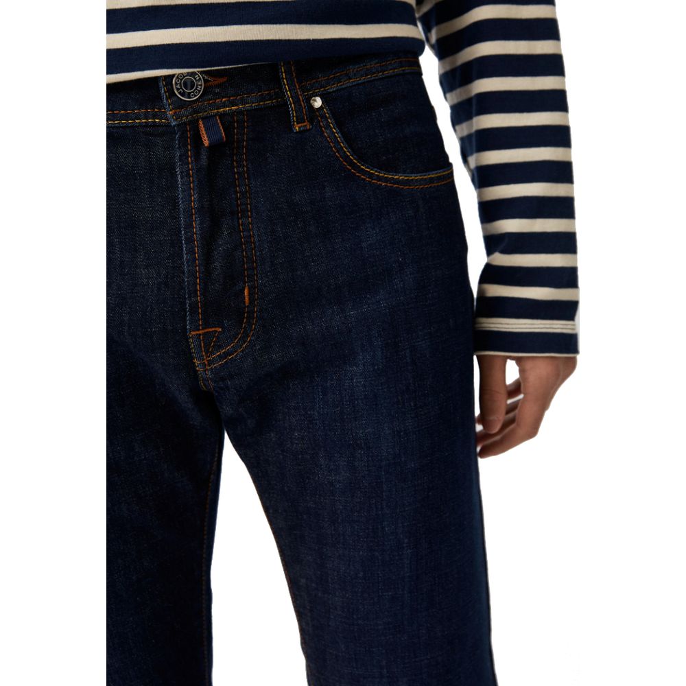 Jacob Cohen Blaue Baumwolljeans & Hose