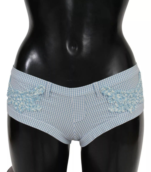 Ermanno Scervino Blue Beachwear Bottoms Swimsuit shortsit