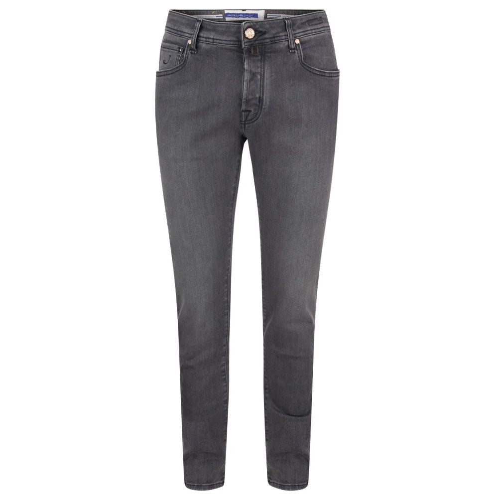 Jacob Cohen Graue Baumwolljeans & Hose