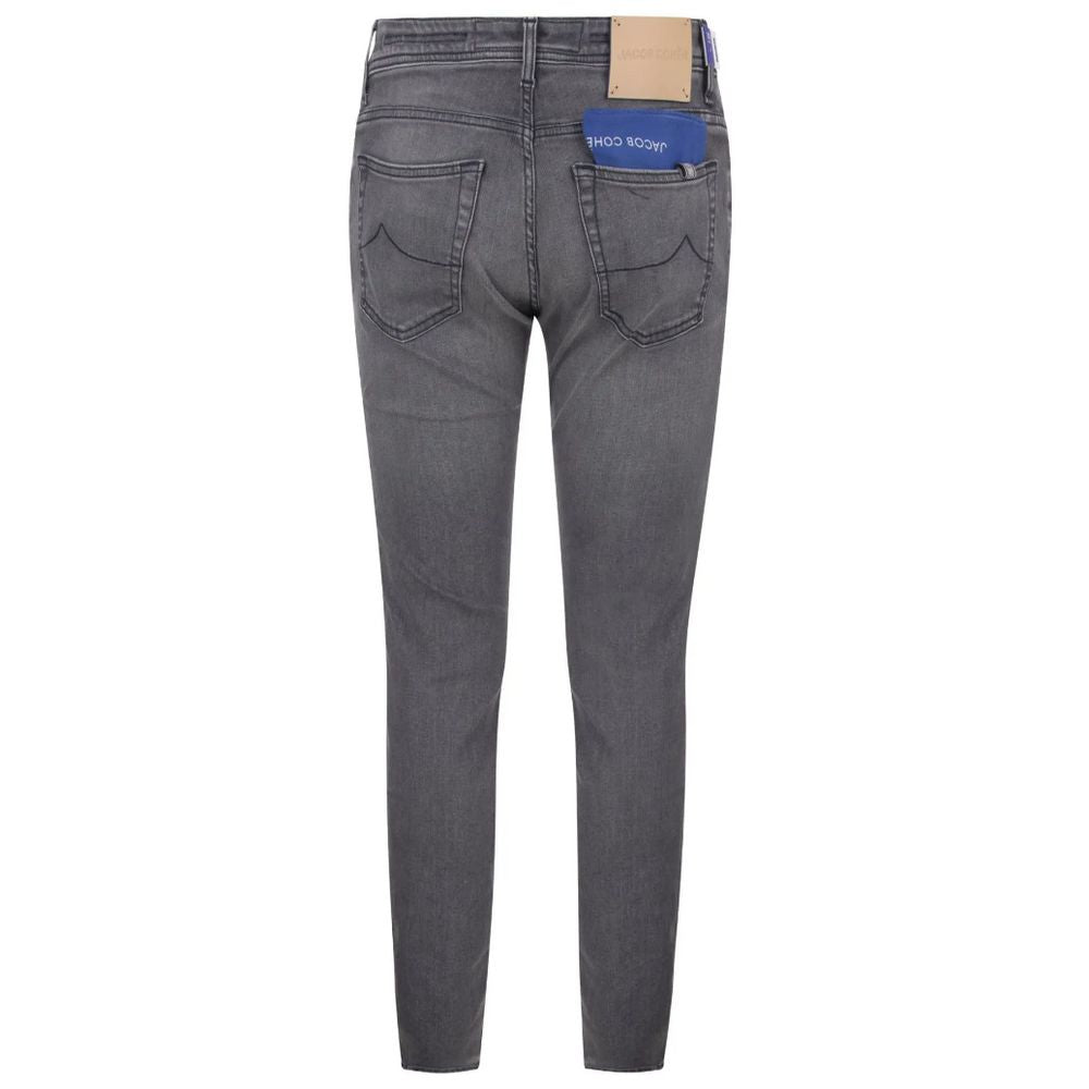 Jacob Cohen Graue Baumwolljeans & Hose