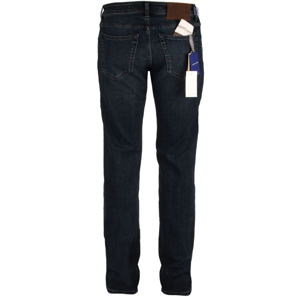 Jacob Cohen Blaue Baumwolle Herren Slim Fit Jeans