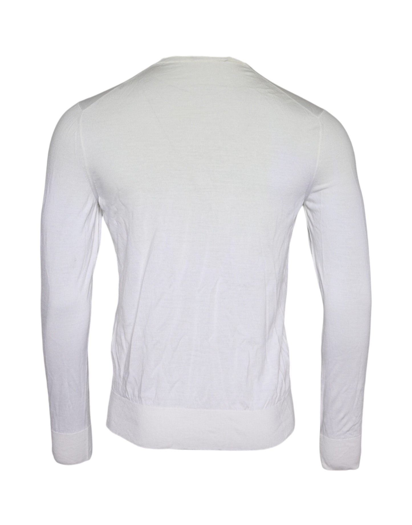 Dolce &amp; Gabbana Off White Wool Turtle Neck -neulepusero