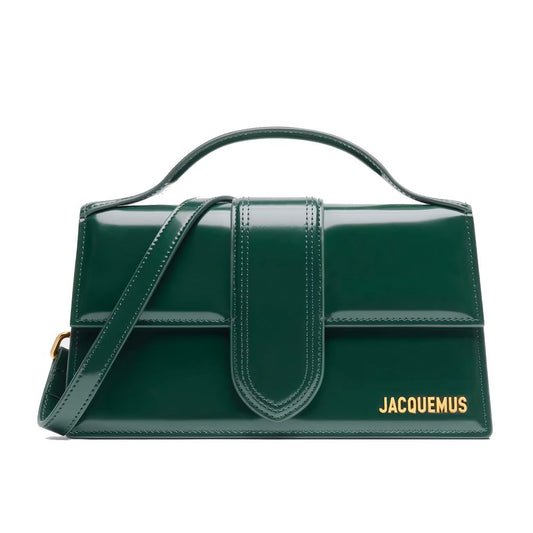 Jacquemus Grüne Leder Crossbody Tasche