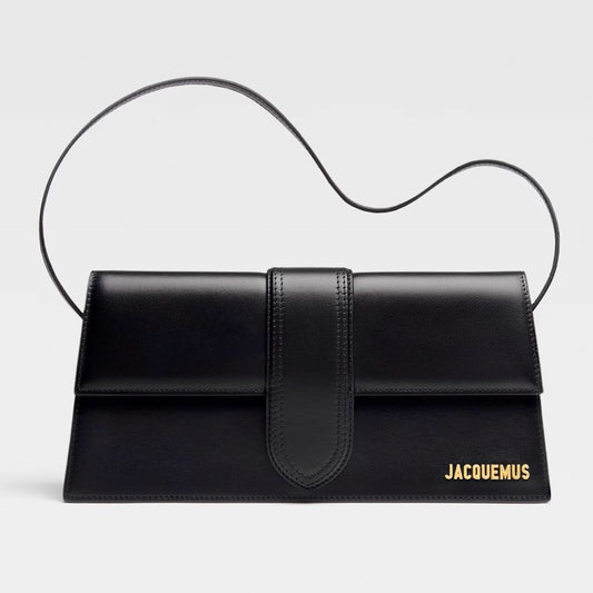 Jacquemus Schwarze Lederhandtasche