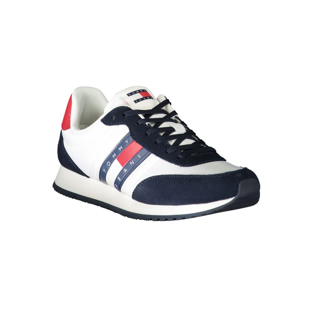 Tommy Hilfiger Weißes Leder Herren Sneaker