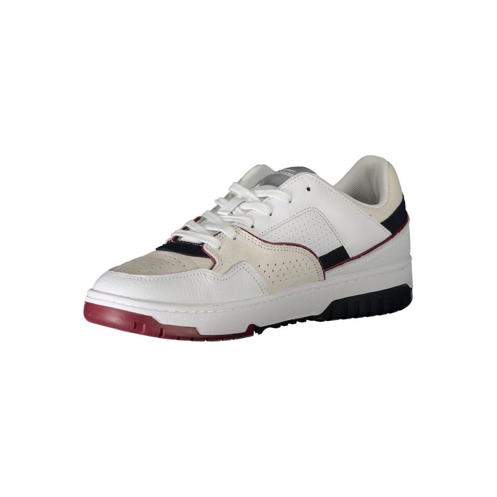 Tommy Hilfiger Weißes Polyethylen Herren Sneaker