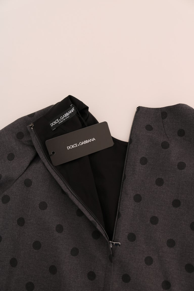 Dolce &amp; Gabbana Chic dotted wool dress