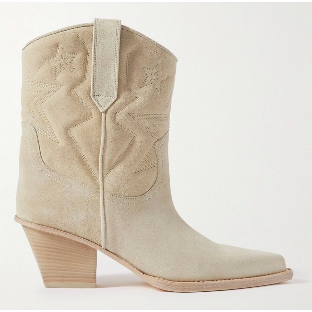 Paris Texas Beige Lederstiefel