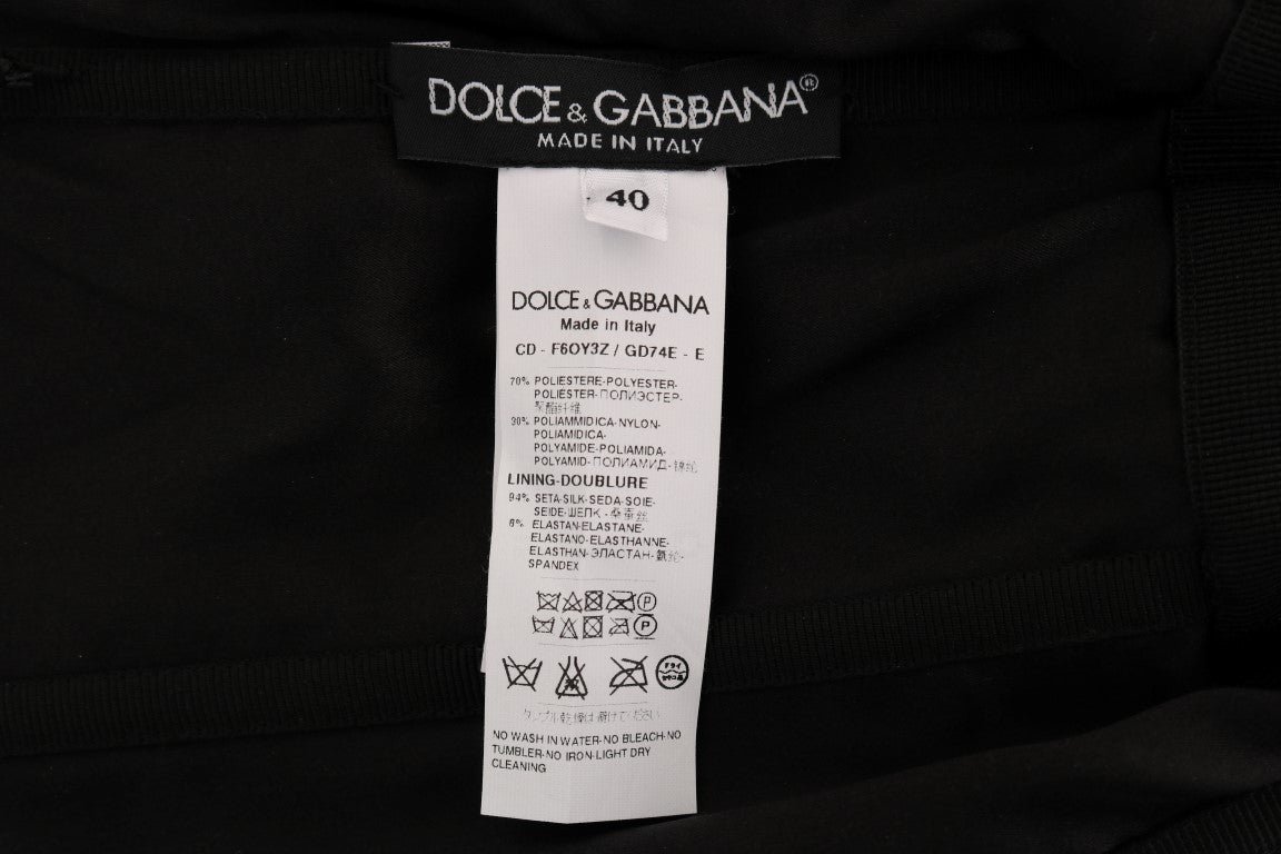 Dolce &amp; Gabbana Elegant Polka Dot -tuppimekko