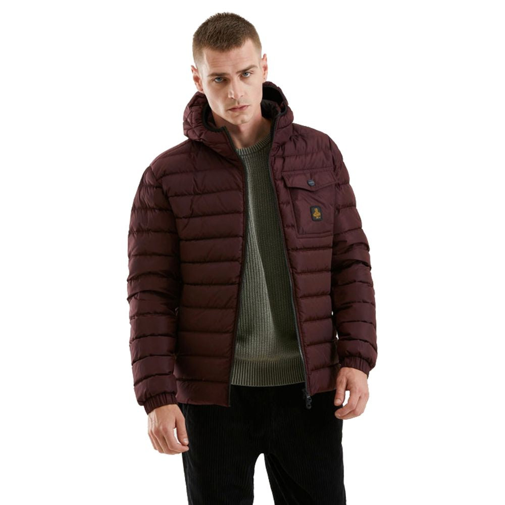 Refrigiwear Rote Nylon Herren Jacke