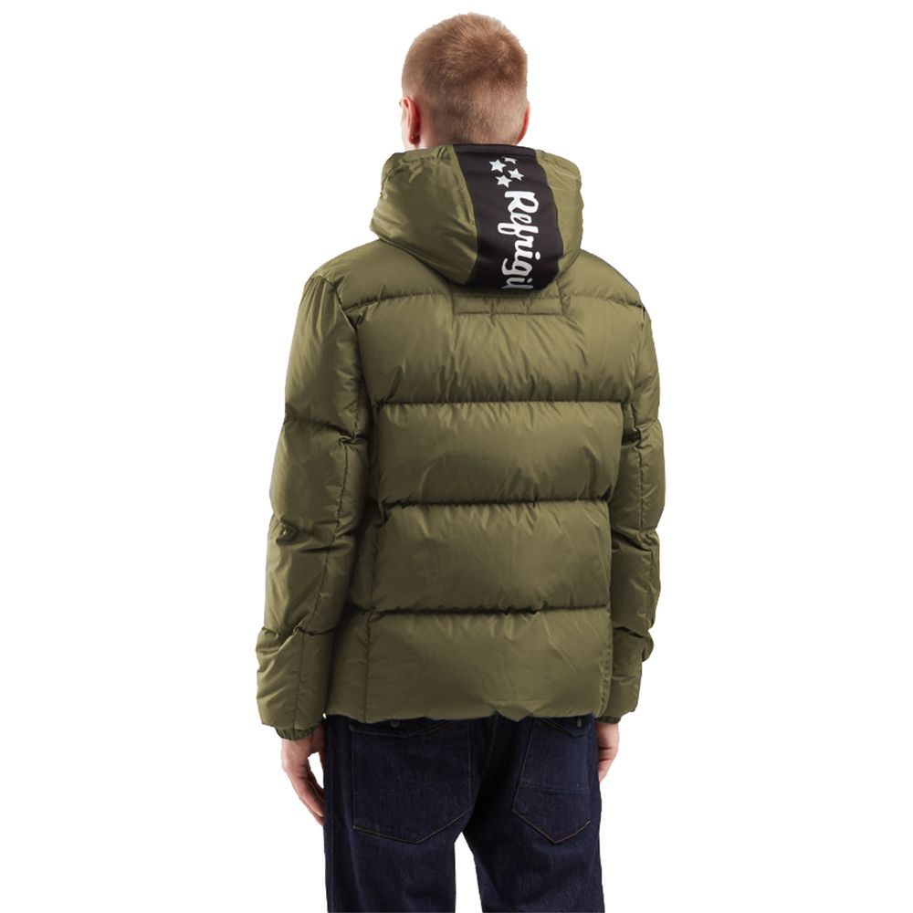 Refrigiwear Grüne Nylon Männer Jacke