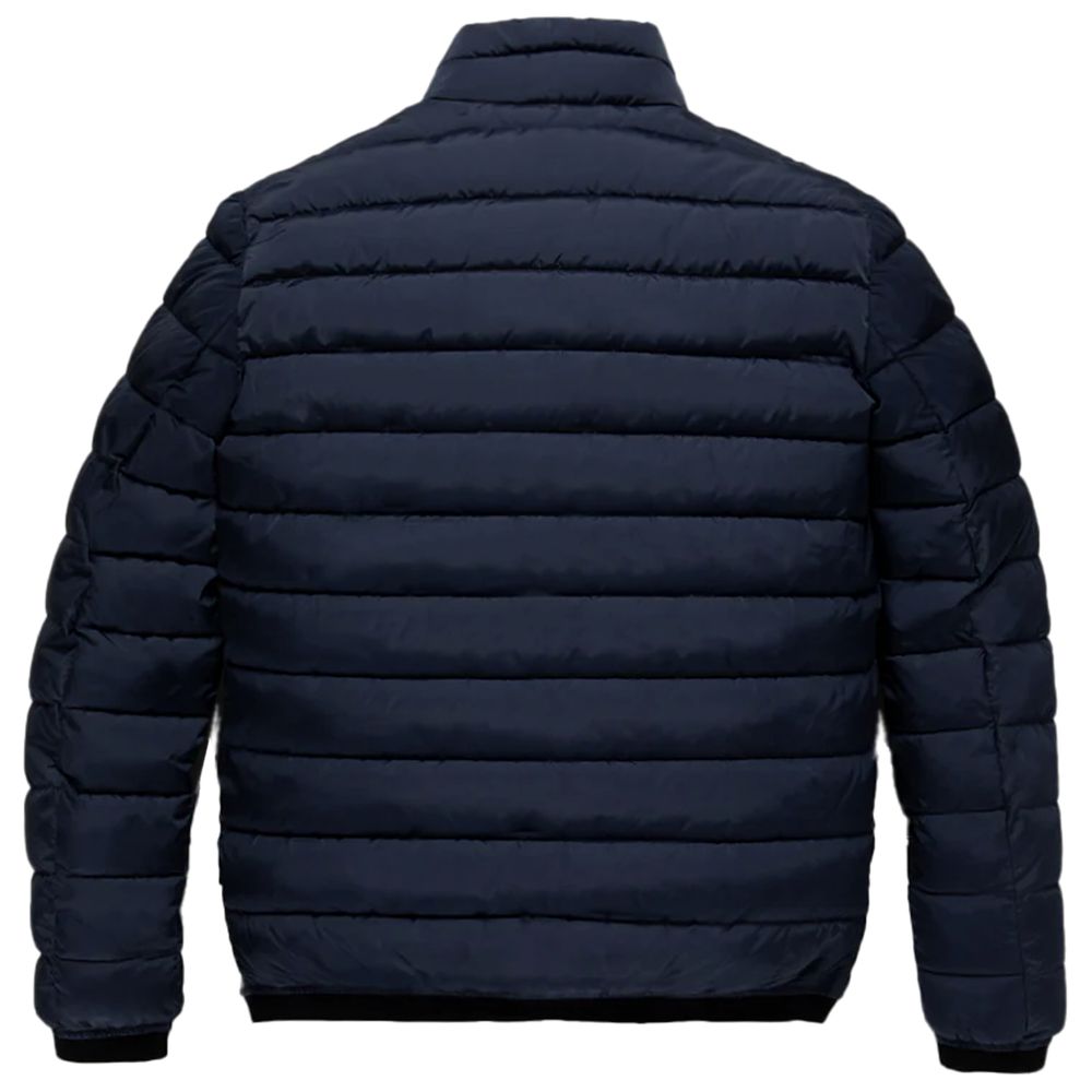 Refrigiwear Blaue Nylonjacke