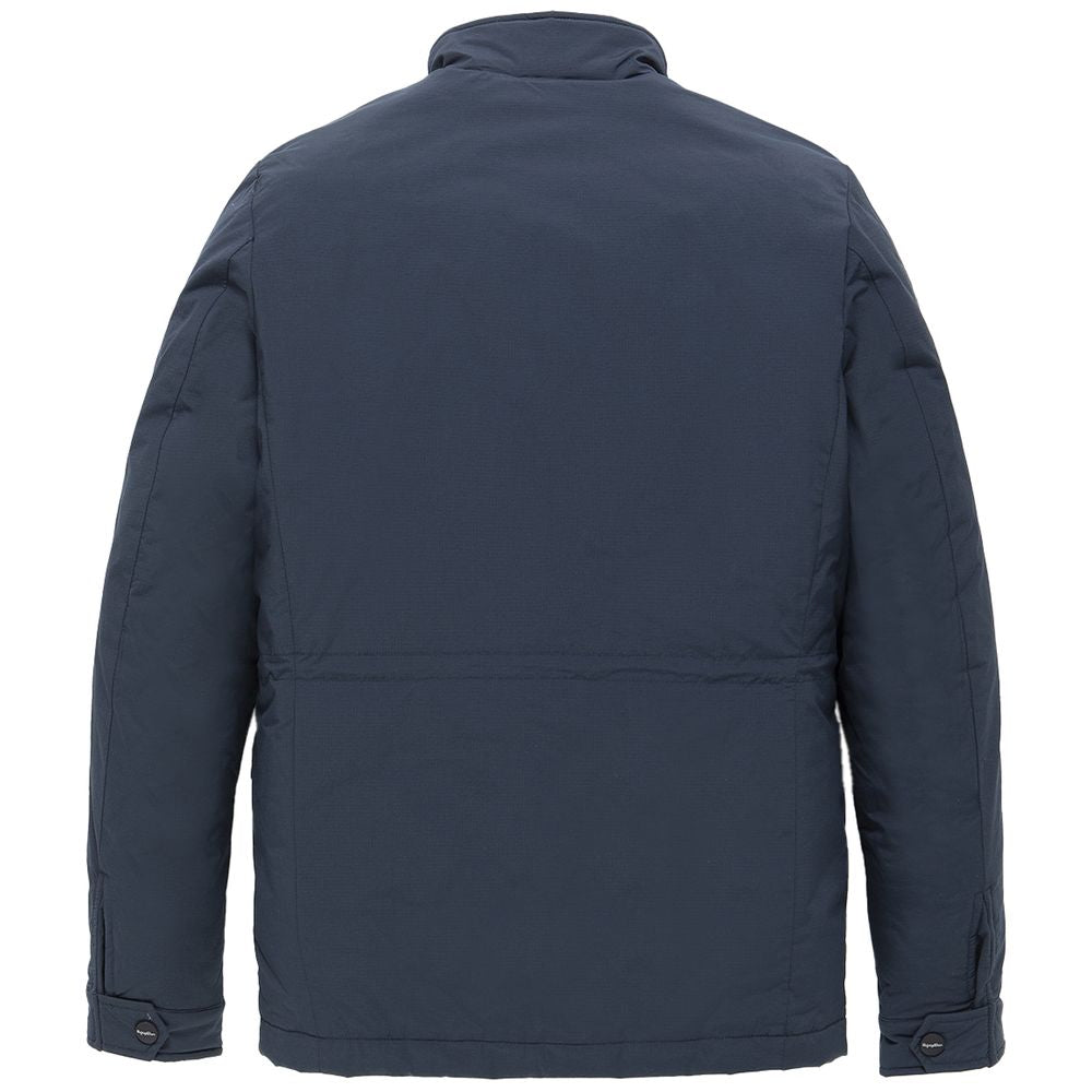 Refrigiwear Blaue Nylon Herrenjacke