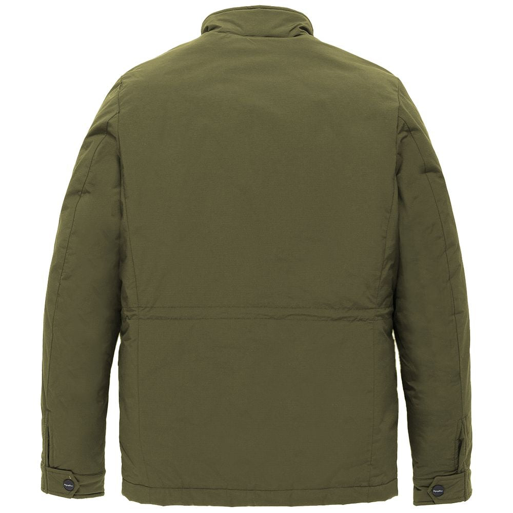 Refrigiwear Grüne Nylon Herrenjacke