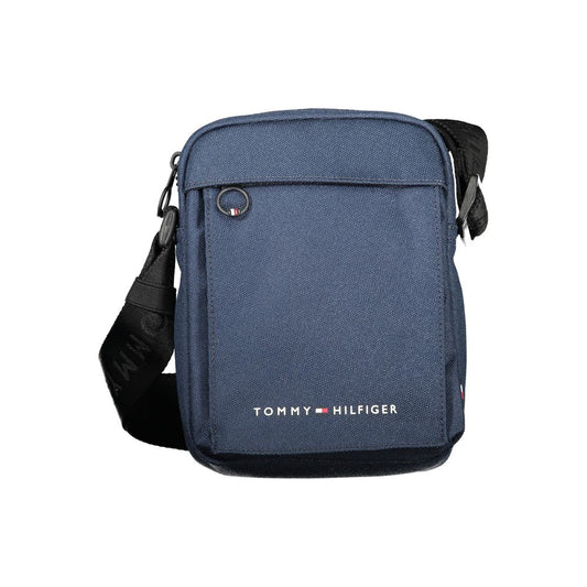 Tommy Hilfiger Blaue Polyester-Umhängetasche