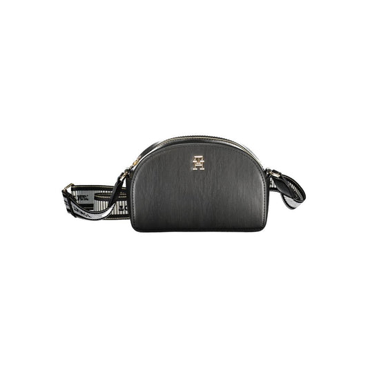 Tommy Hilfiger Schwarze Polyethylen-Handtasche