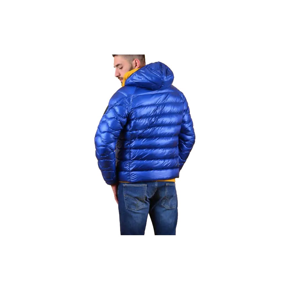 Refrigiwear Blaue Nylon Herrenjacke