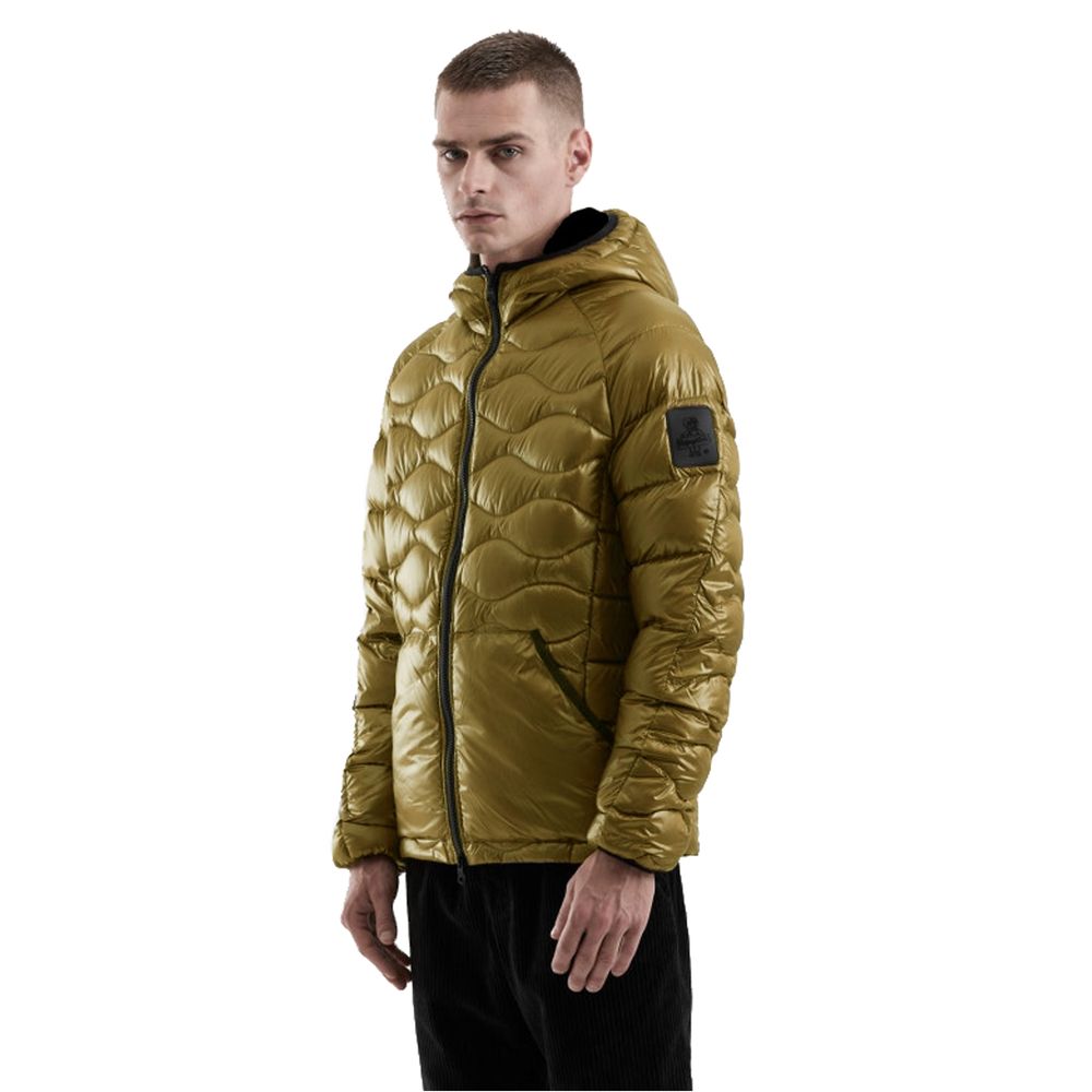 Refrigiwear Gelbe Nylon Herrenjacke