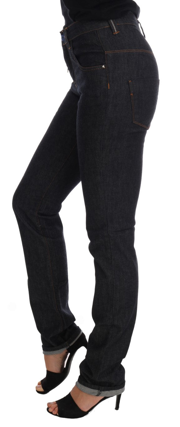 Costume National Slim Dark Blue Super Slim Jeans