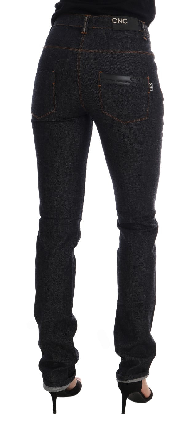 Costume National Slim Dark Blue Super Slim Jeans