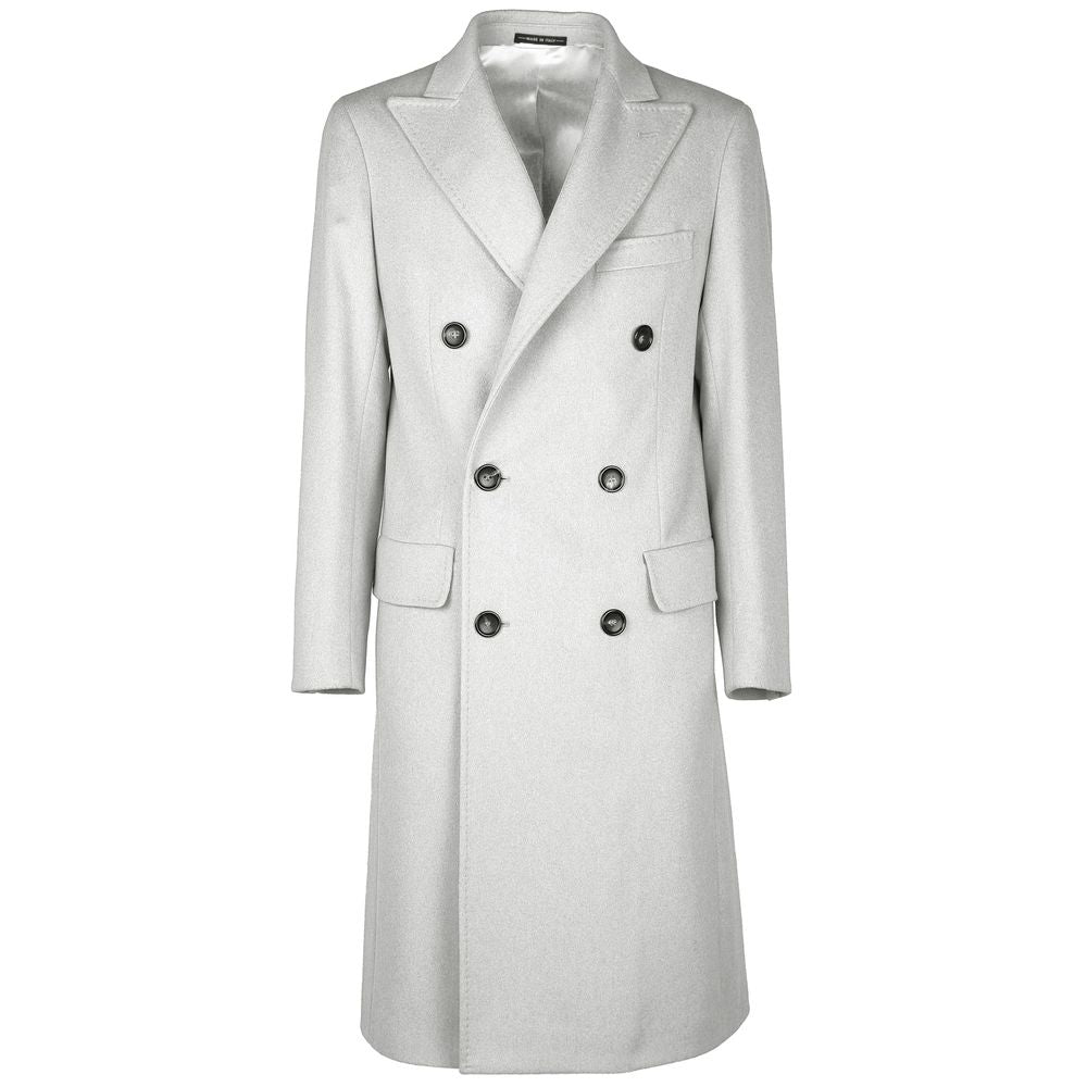 Made in Italy White Virgin Wool Jacket