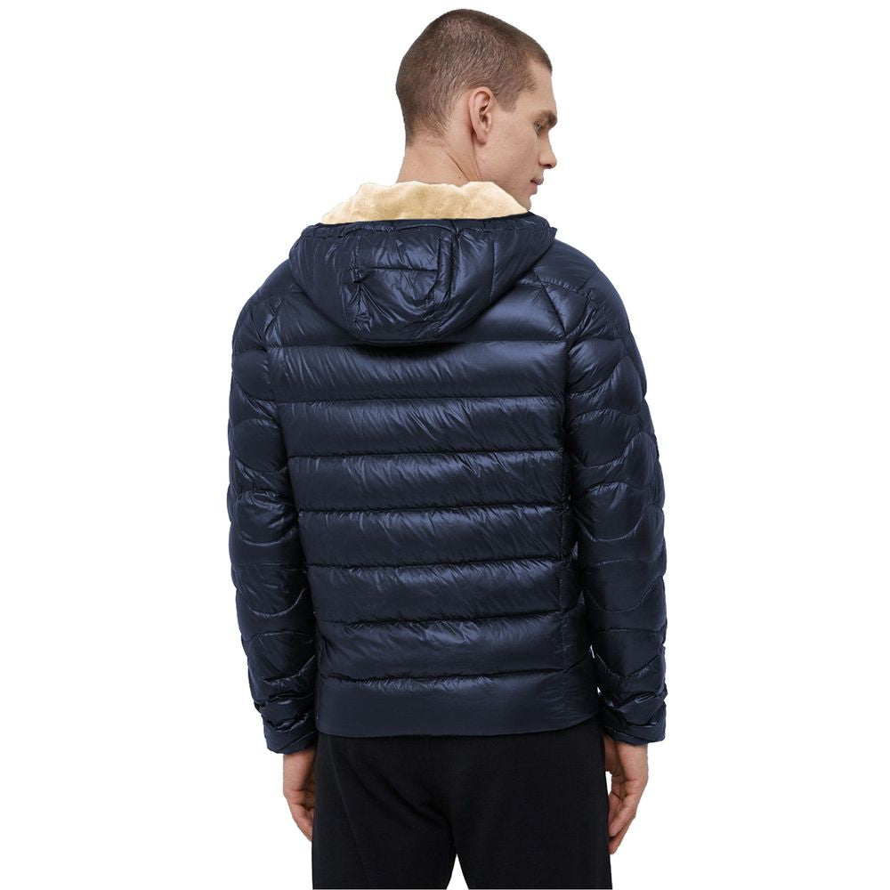 Refrigiwear Blaue Nylonjacke