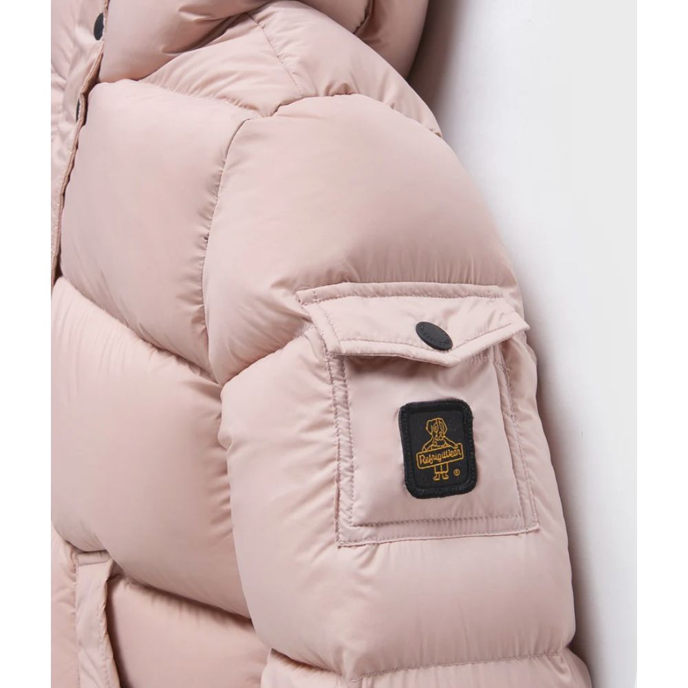 Refrigiwear Rosa Polyester Jacken & Mantel