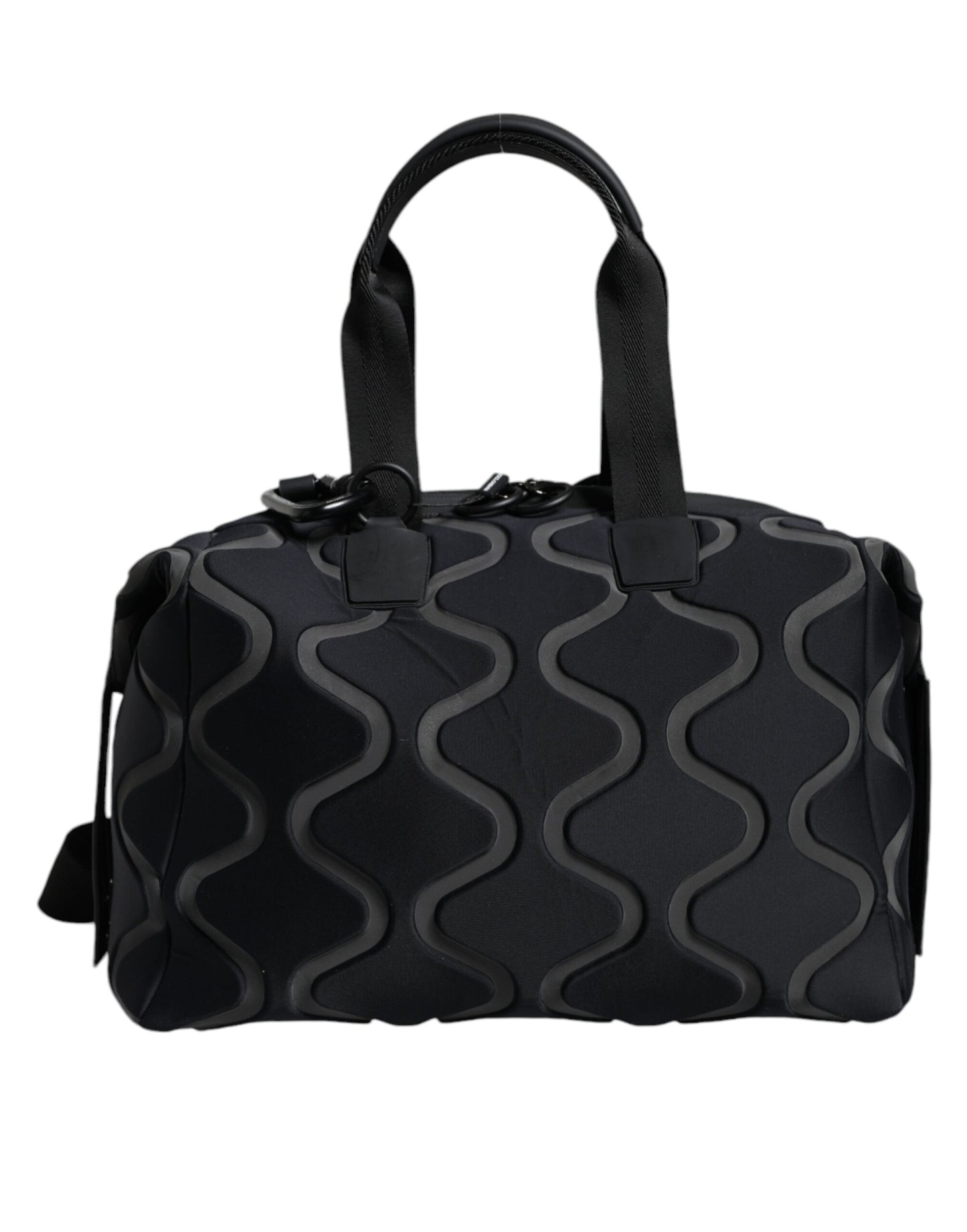 Dolce &amp; Gabbana musta neopreenilogo Sport Gym Duffel -olkalaukku