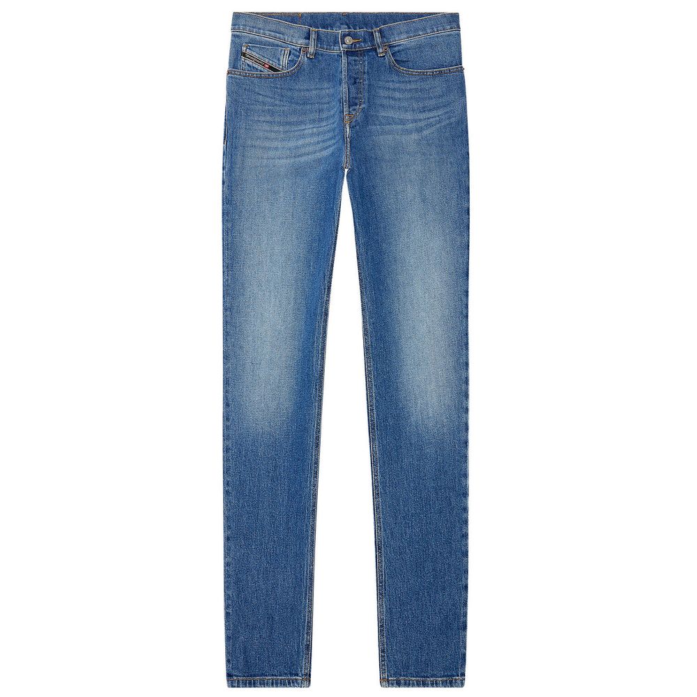 Diesel Blue Cotton Jeans &amp; Pants