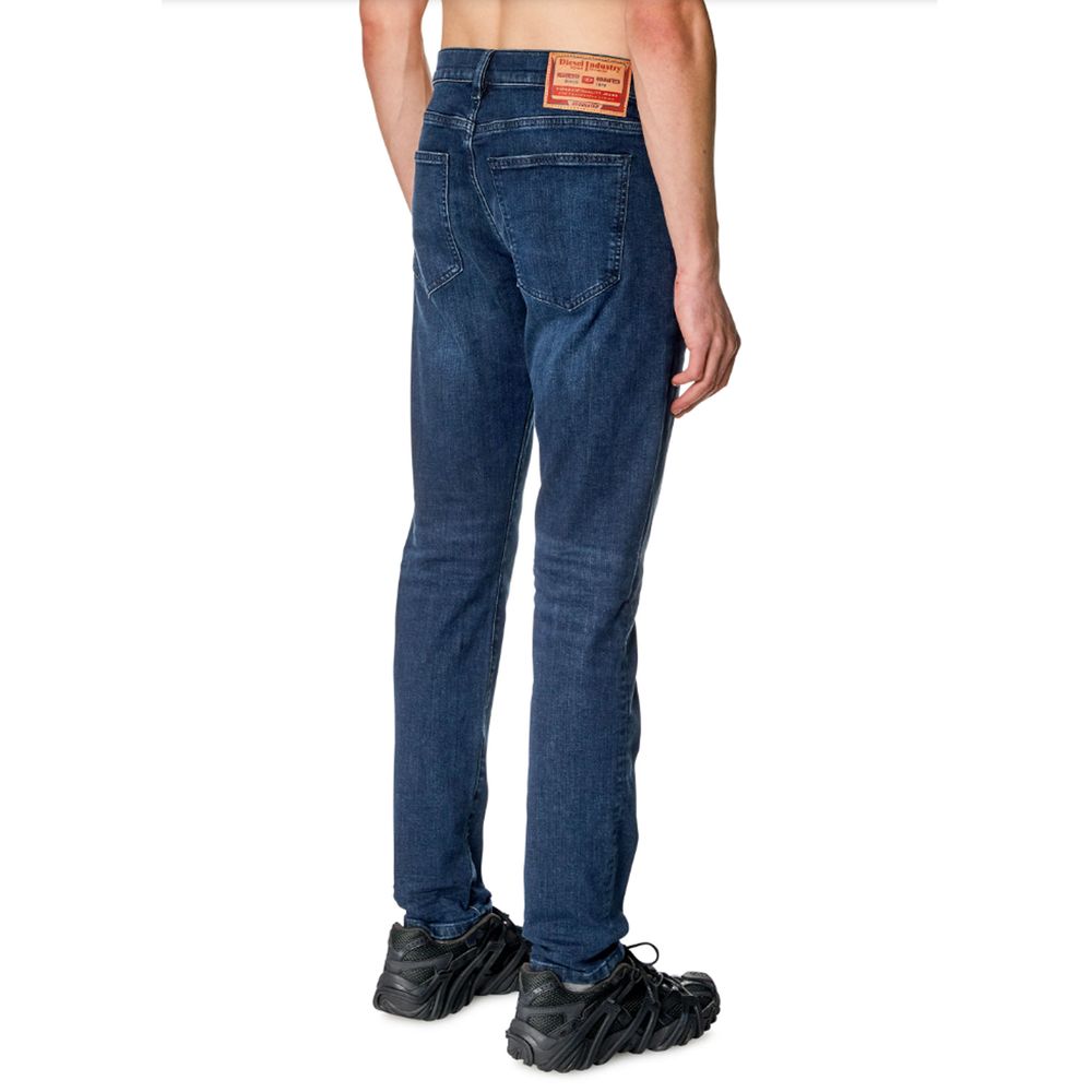 Diesel Blue Cotton Jeans &amp; Pants