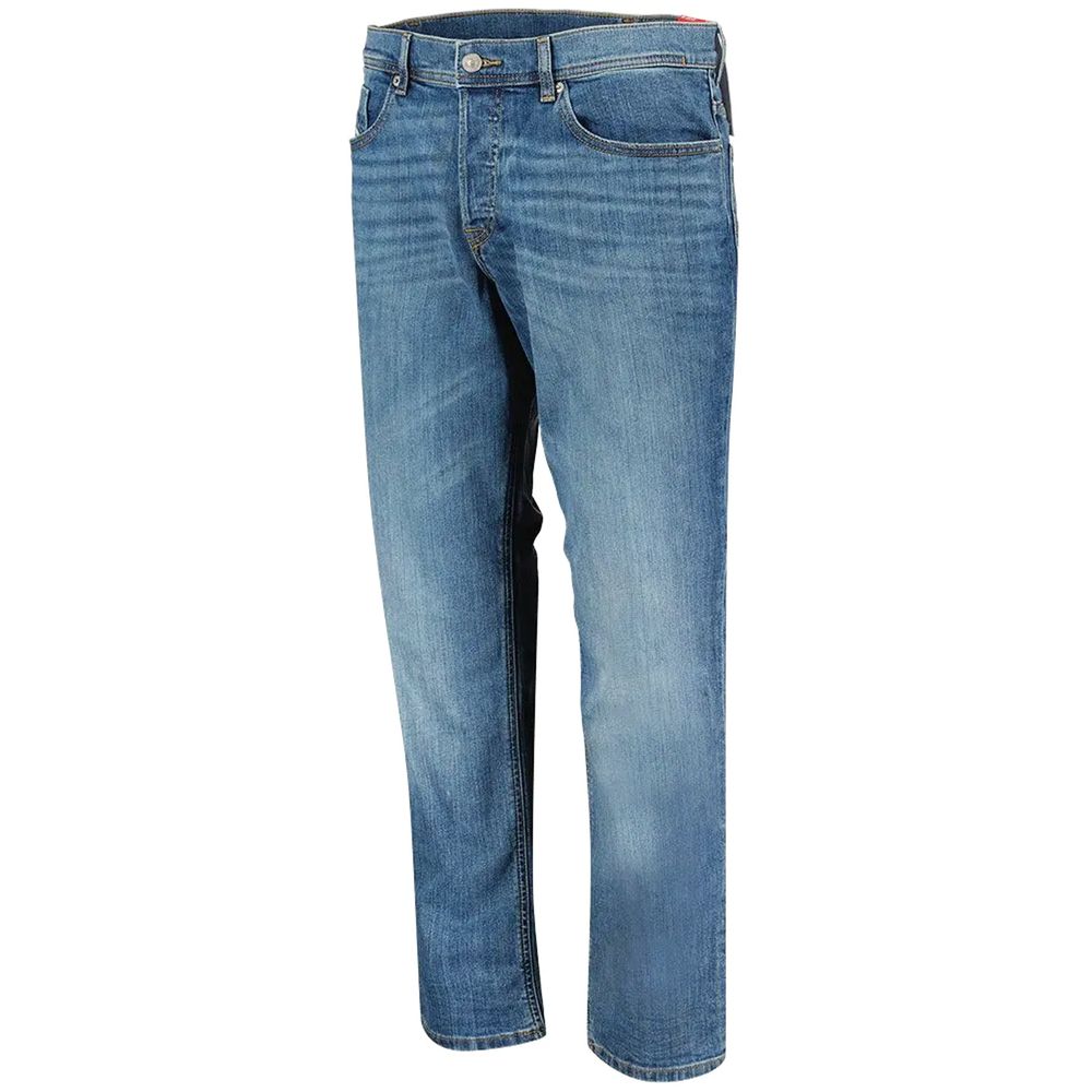 Diesel Blue Cotton Jeans &amp; Pants