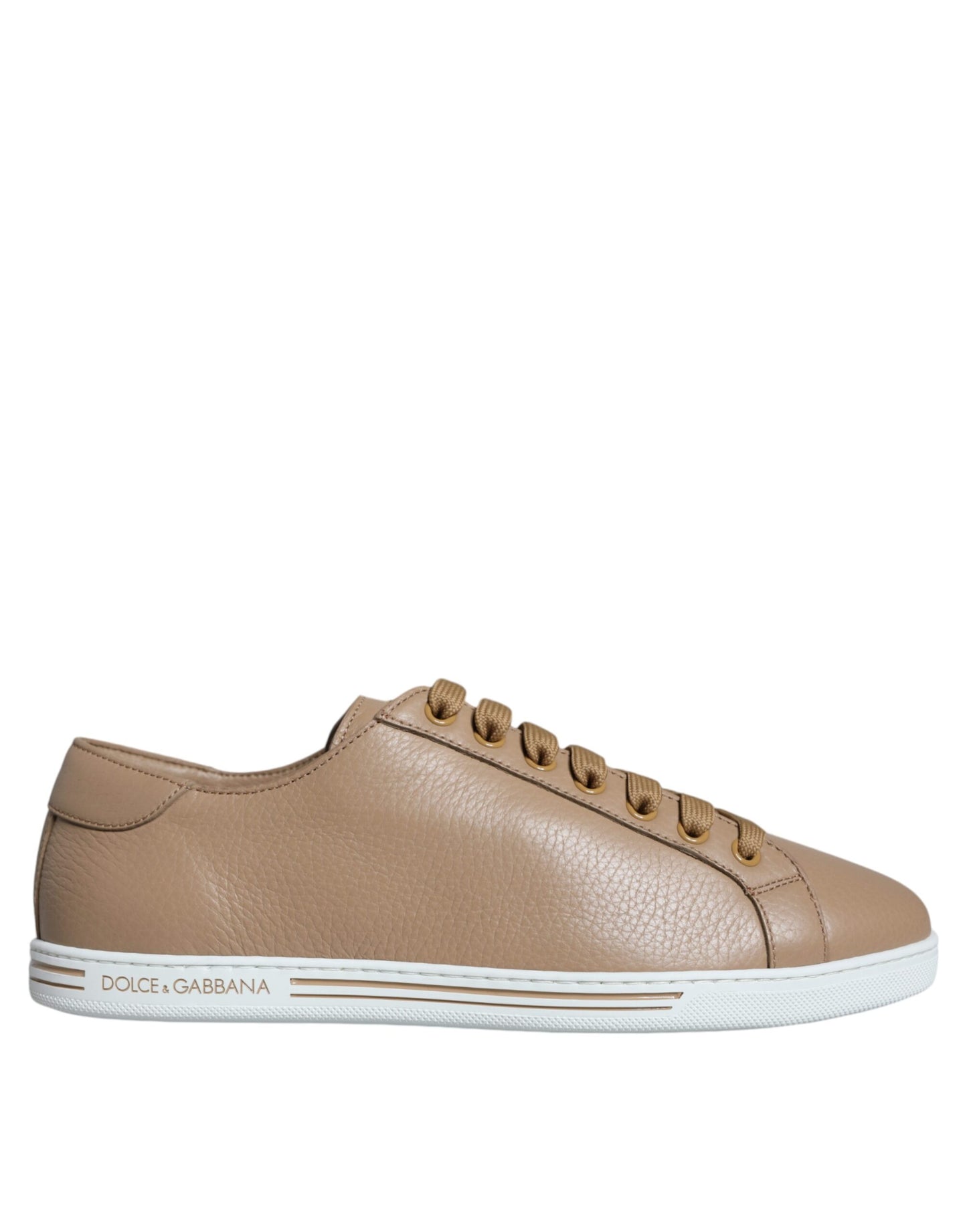 Dolce & Gabbana Braun Low Top Männer Saint Tropez Turnschuhe Schuhe