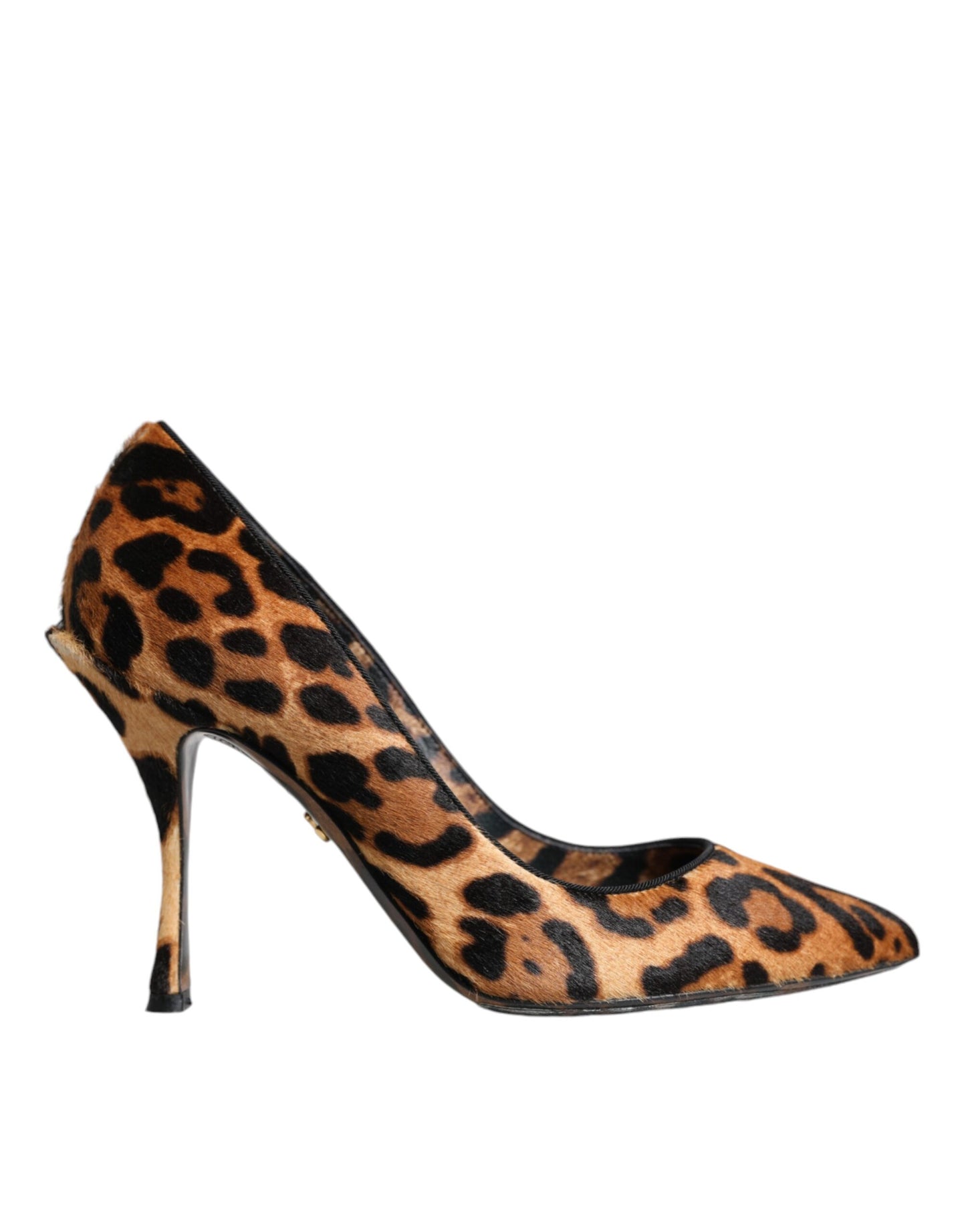 Dolce & Gabbana Braun Leopard Kalb Haar Heels Pumps Schuhe