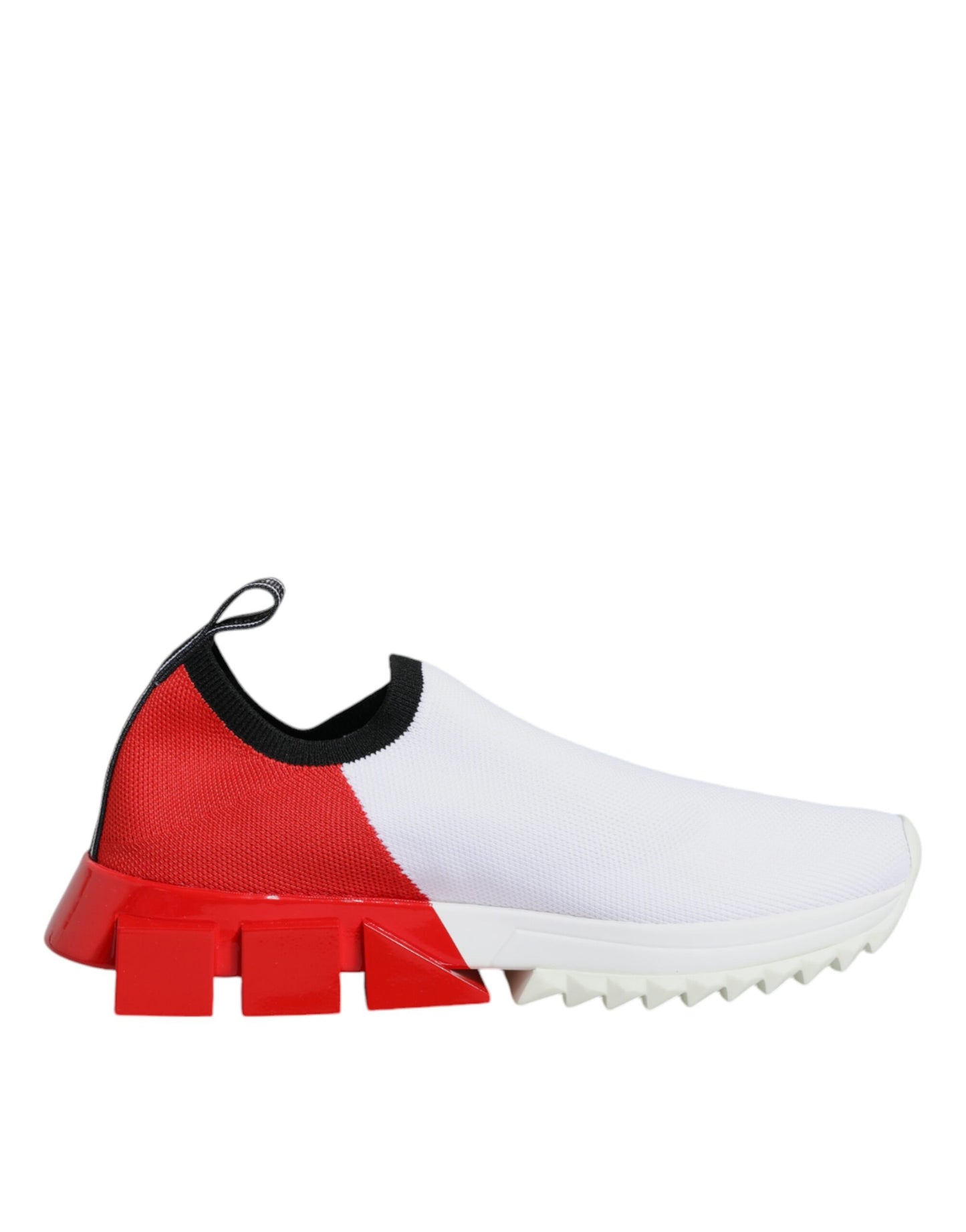 Dolce &amp; Gabbana White Red Low Top Sorrento Miesten lenkkarit