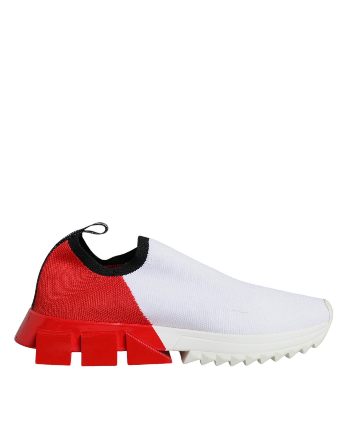 Dolce &amp; Gabbana White Red Low Top Sorrento Miesten lenkkarit