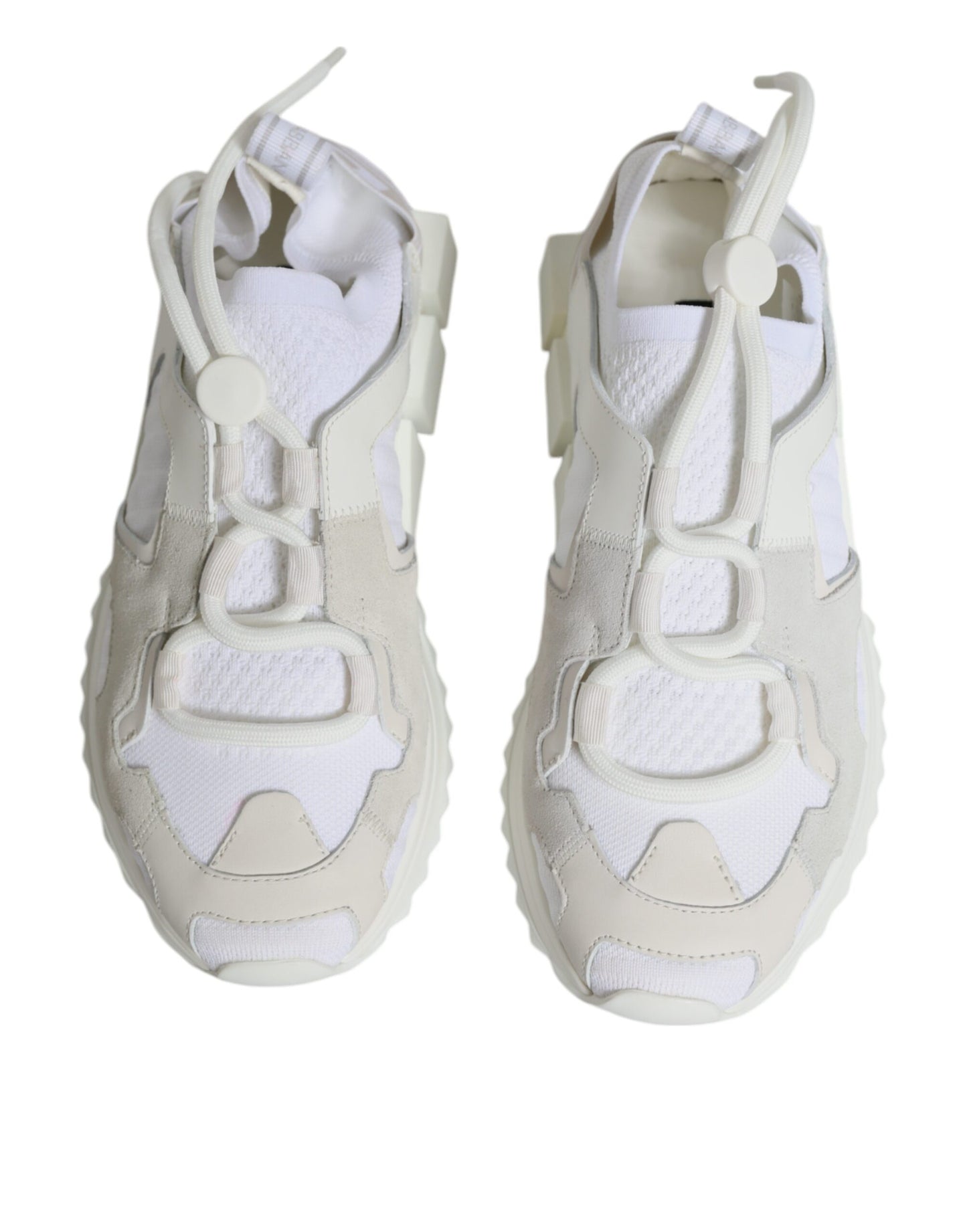 Dolce &amp; Gabbana White Mesh Sorrento Trekking Sneakers Shoes