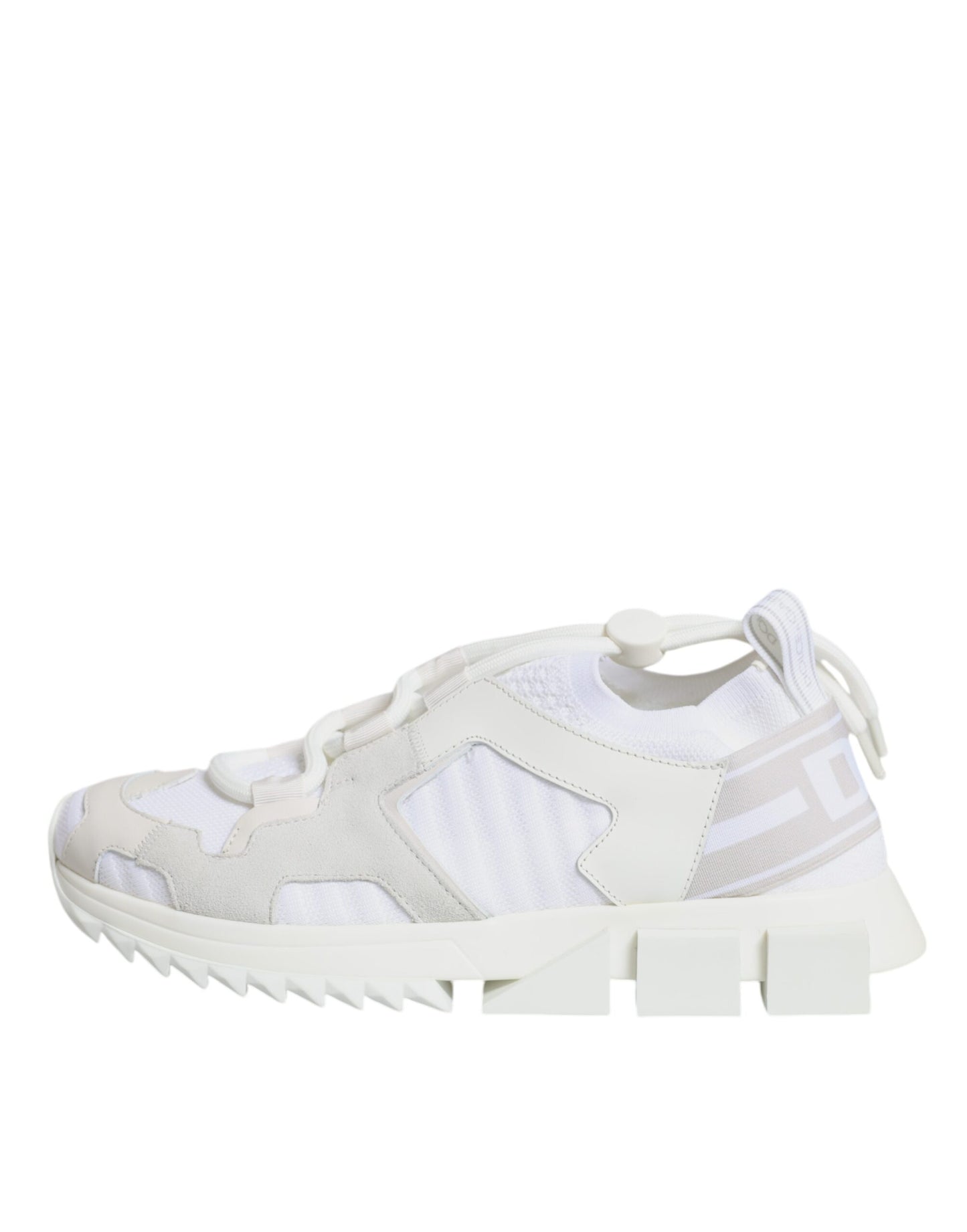 Dolce &amp; Gabbana White Mesh Sorrento Trekking Sneakers Shoes