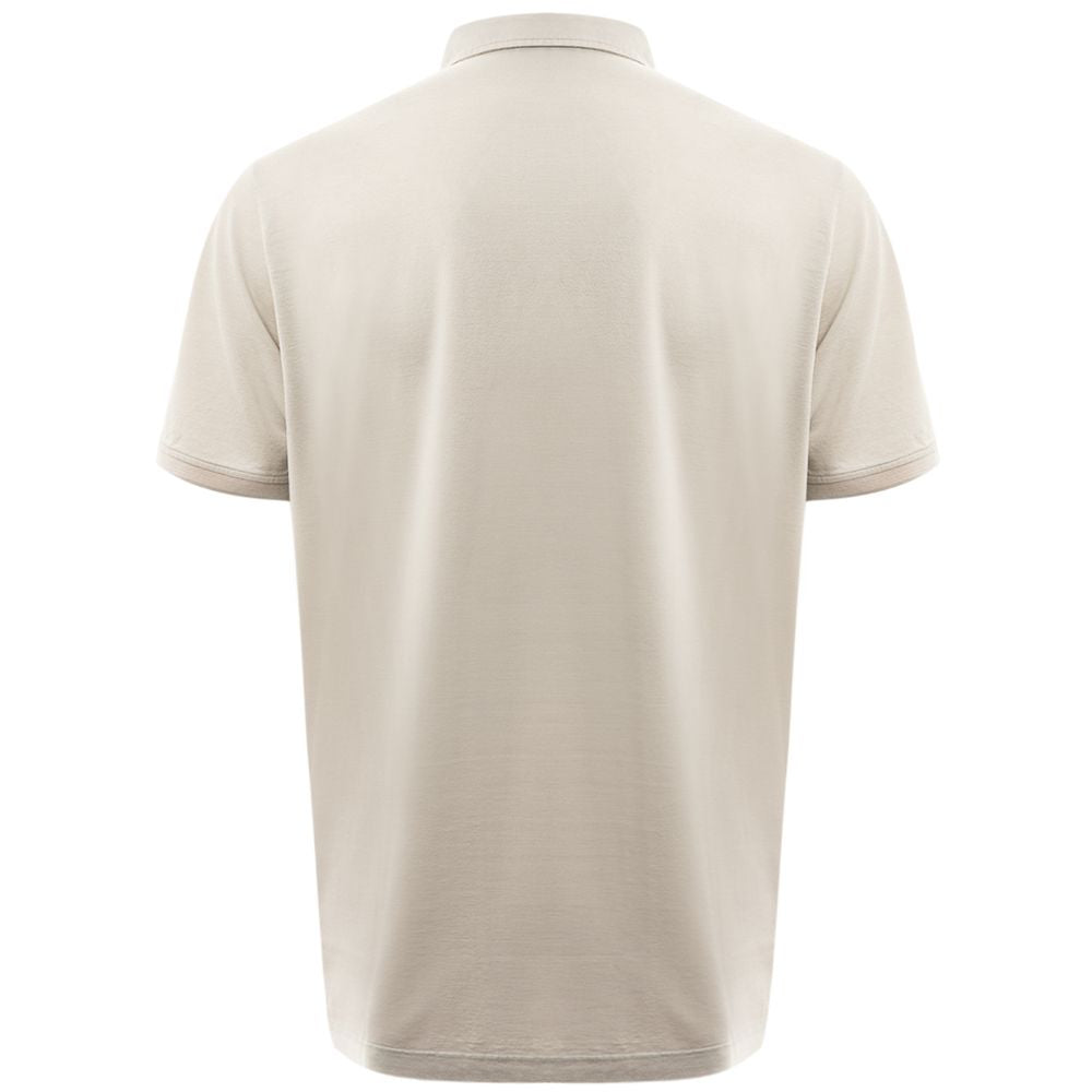 Loro Piana Graues Baumwoll-Poloshirt