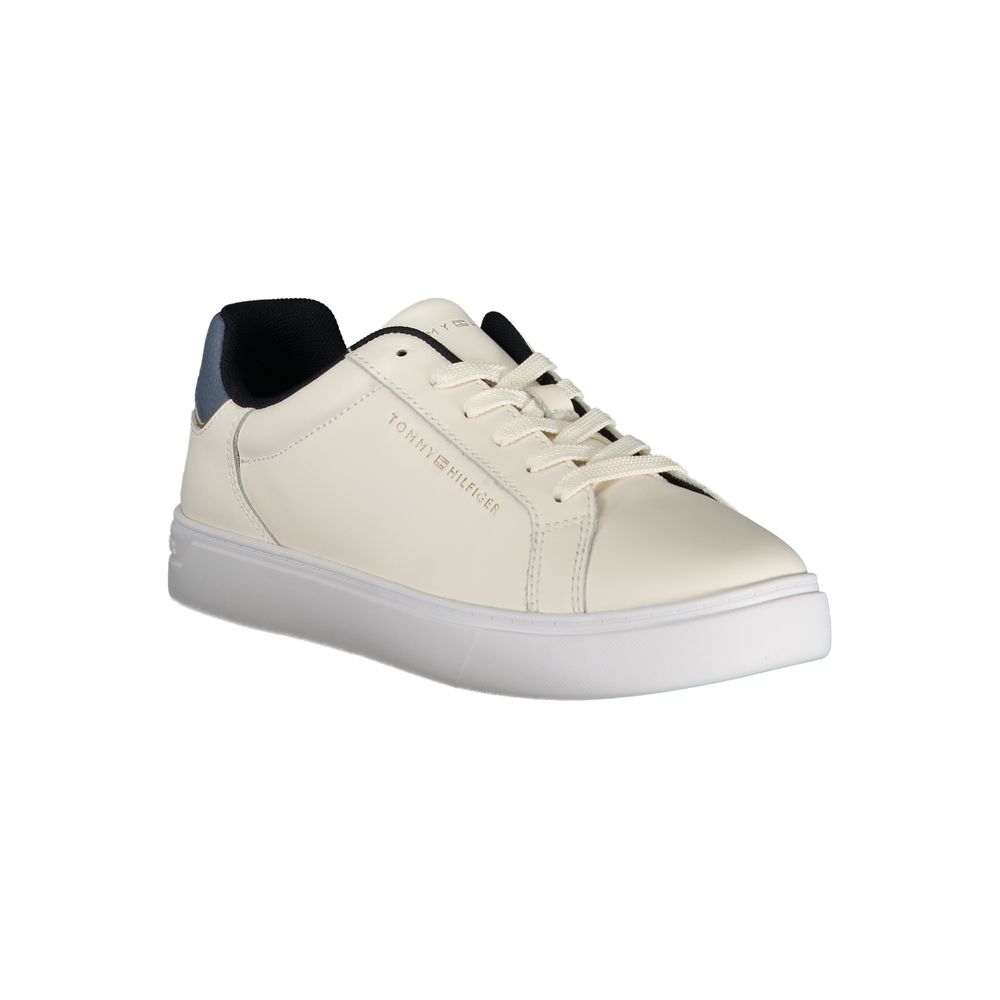 Tommy Hilfiger Beige Leder Damen Sneaker