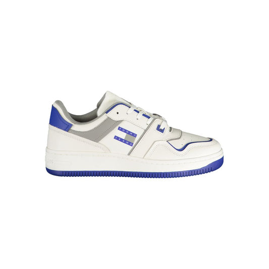 Tommy Hilfiger Weißes Polyethylen Herren Sneaker