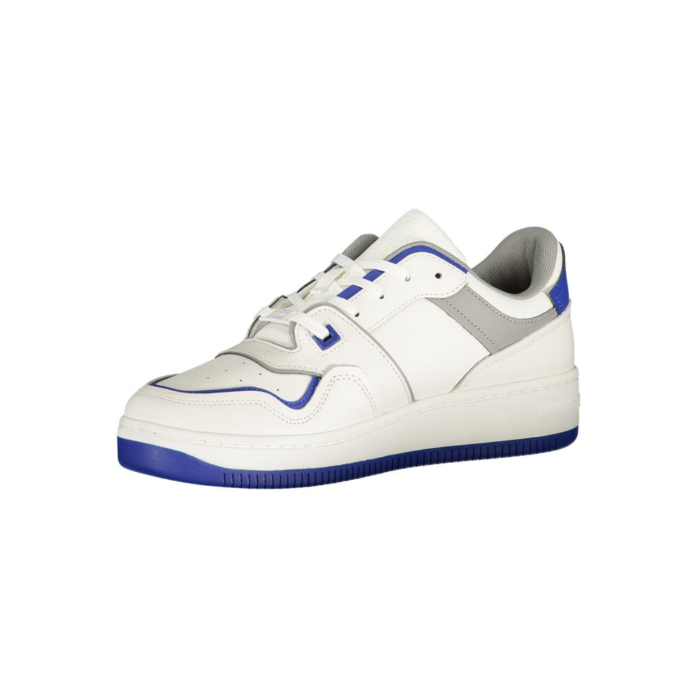 Tommy Hilfiger Weißes Polyethylen Herren Sneaker