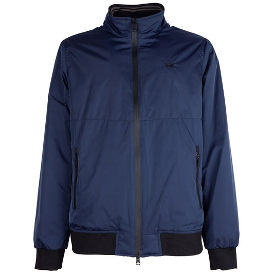 La Martina Blaue Polyester-Jacke